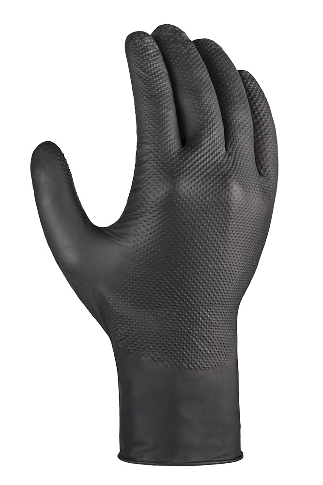 teXXor Nitril-Einweg-Handschuhe DIAMOND GRIP schwarz 