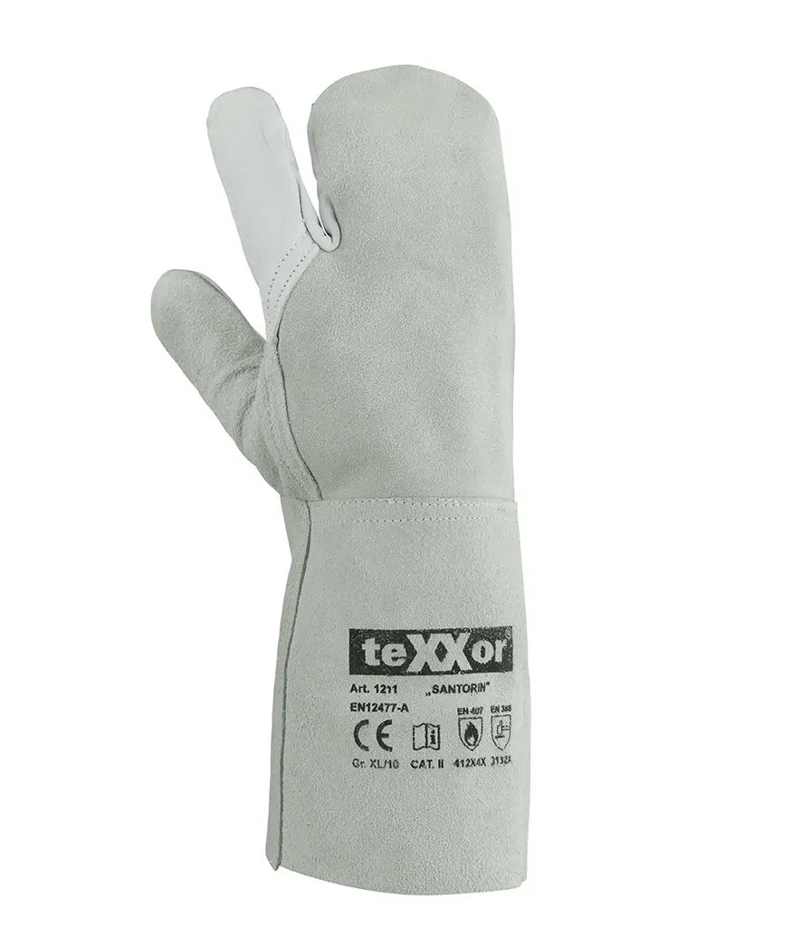 teXXor® 3-Finger-Schweißerhandschuhe SANTORIN-120 Paar teXXor®