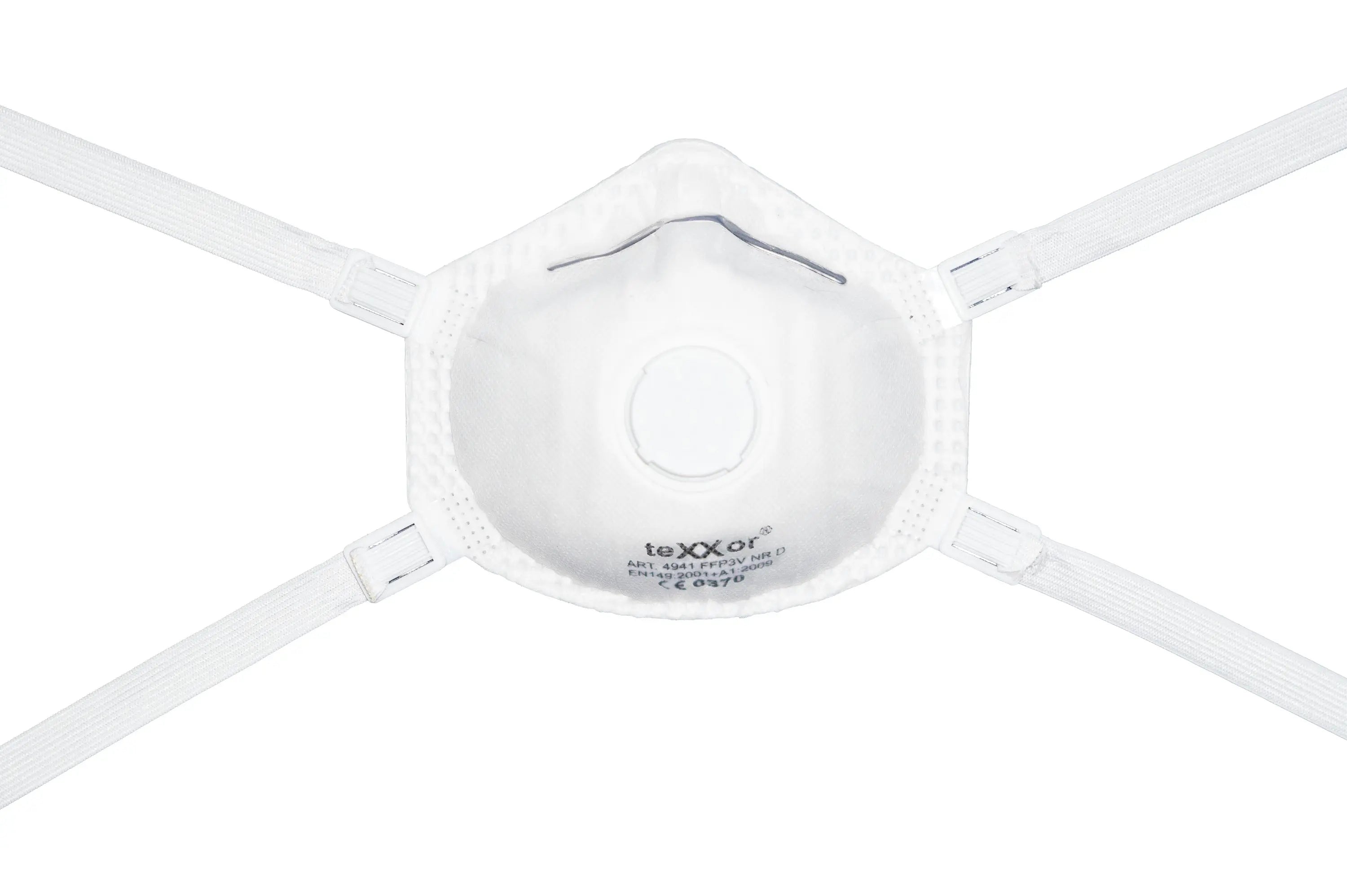 teXXor® Feinstaubmaske FFP3/V >>NR<< D-120 Stück teXXor®