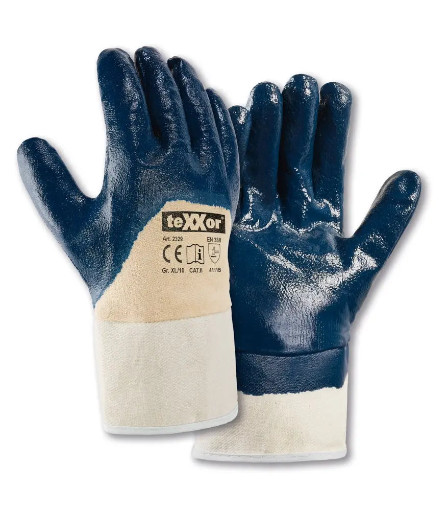 teXXor® Nitril-Handschuhe STULPE - KERA Arbeitsschutz
