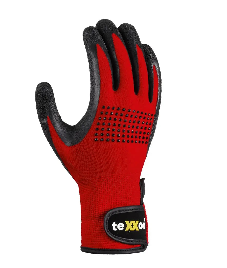 teXXor® Nylon-Montagehandschuhe LATEX BESCHICHTET - KERA Arbeitsschutz