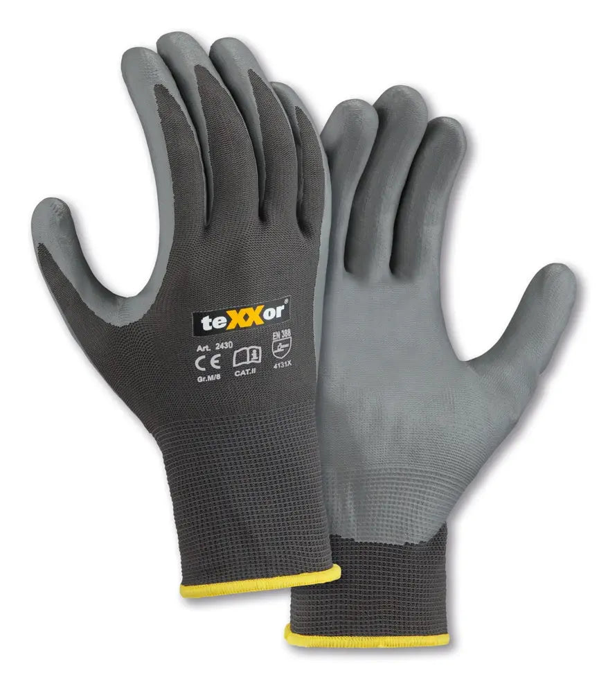 teXXor® Polyester-Handschuhe NITRIL BESCHICHTET - KERA Arbeitsschutz
