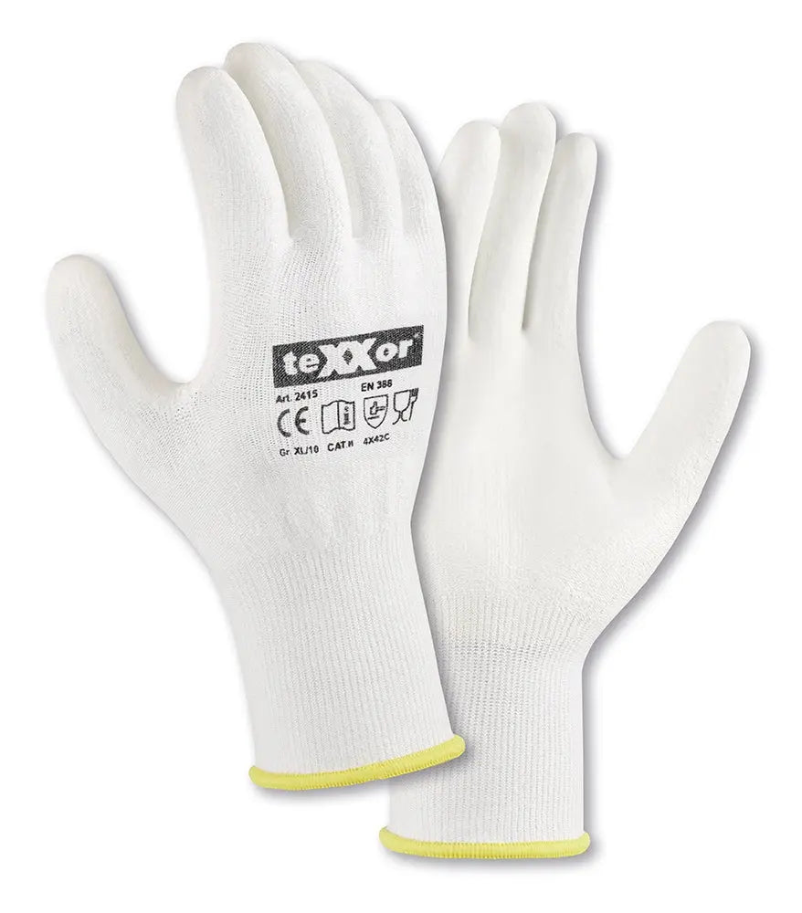 teXXor® Schnittschutz-Strickhandschuhe PU-BESCHICHTUNG-240 Paar teXXor®