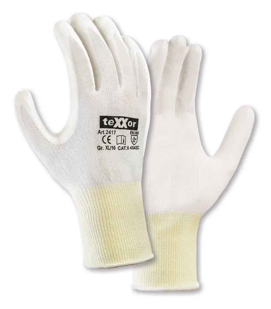 teXXor® Schnittschutz-Strickhandschuhe PU-BESCHICHTUNG-240 Paar teXXor®