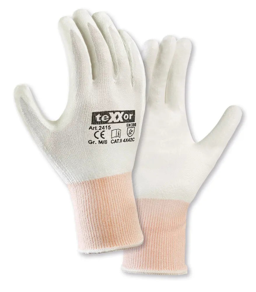 teXXor® Schnittschutz-Strickhandschuhe PU-BESCHICHTUNG - KERA Arbeitsschutz