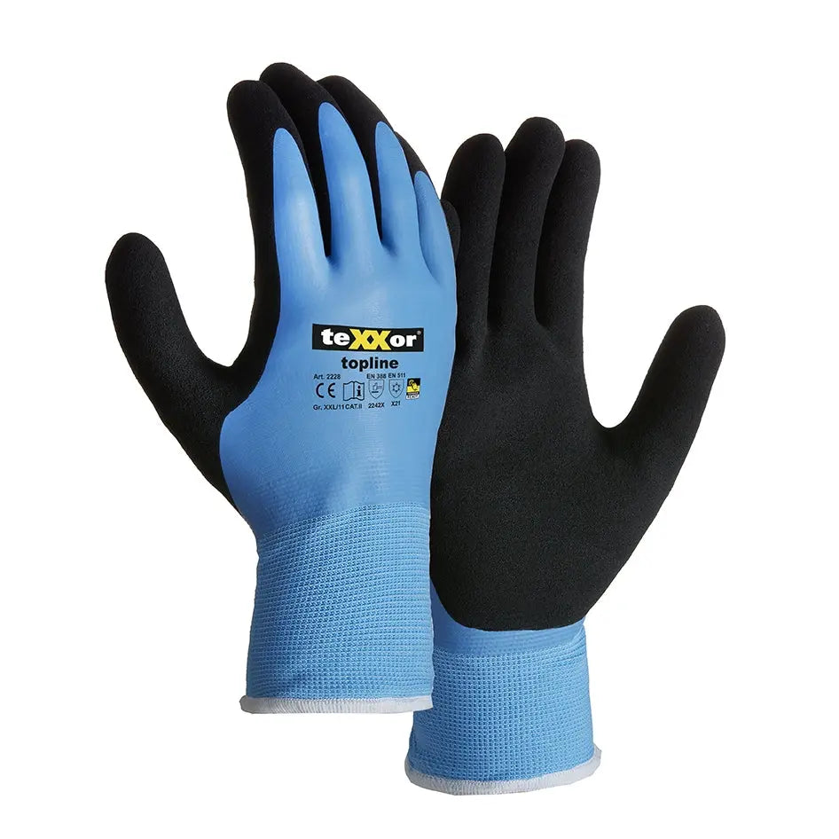 teXXor® Winterhandschuhe LATEX - KERA Arbeitsschutz